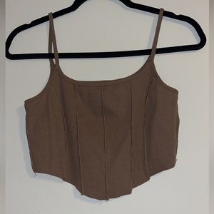 Solid Crop Tank | Size: S/M